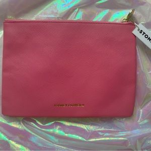 Stoney Clover Lane Guava Vegan leather flat